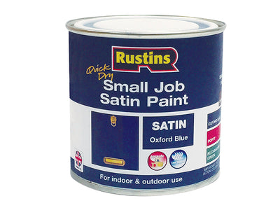 Rustins Quick Dry Small Job Gloss Paint Oxford Blue 250ml – – Now available at MTN Shop UK.