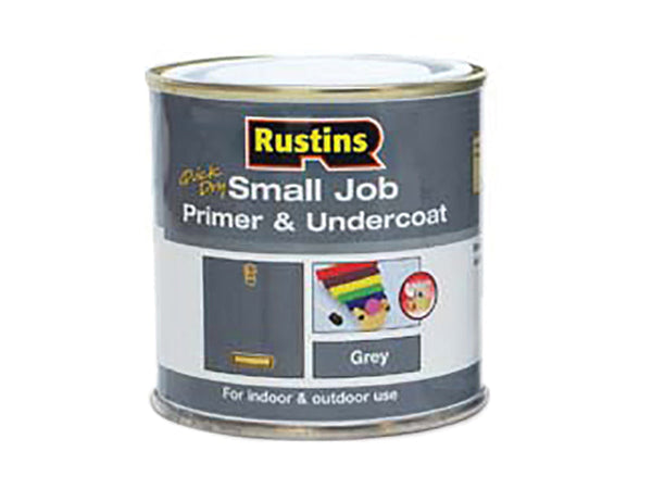 Rustins Small Job Primer & Undercoat Grey 250ml – – Now available at MTN Shop UK.