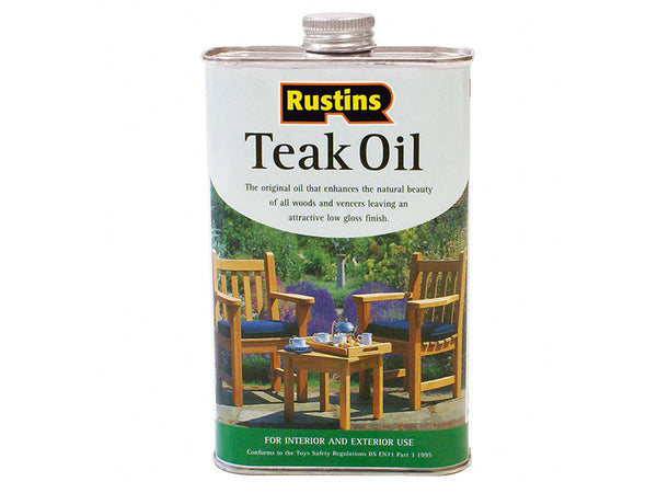 Rustins Teak Oil 1 litre – – Now available at MTN Shop UK.