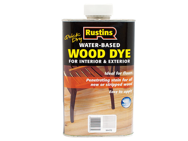 Rustins Quick Dry White Wood Dye 250ml – – Now available at MTN Shop UK.