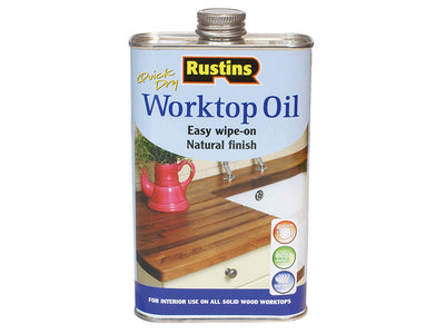 Rustins Worktop Oil 1 litre – – Now available at MTN Shop UK.