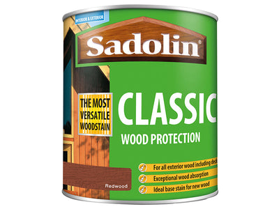 Sadolin Classic Wood Protection Redwood 1 litre – – Now available at MTN Shop UK.
