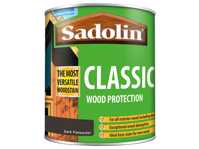 Sadolin Classic Wood Protection Dark Palisander 1 litre – – Now available at MTN Shop UK.