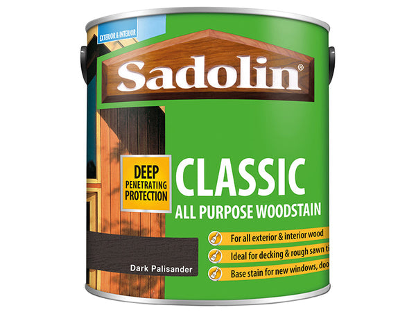 Sadolin Classic Wood Protection Dark Palisander 2.5 litre – – Now available at MTN Shop UK.