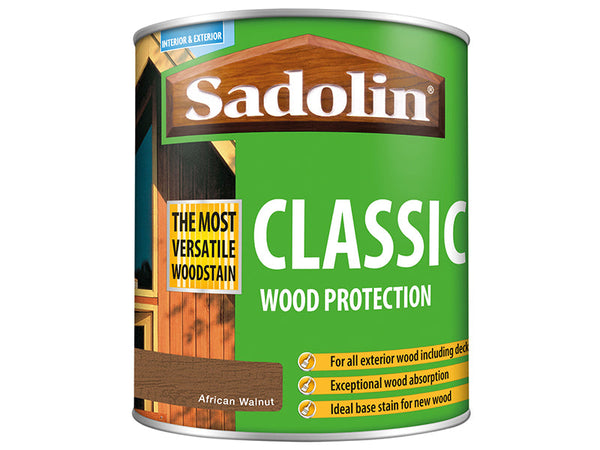 Sadolin Classic Wood Protection African Walnut 1 litre – – Now available at MTN Shop UK.