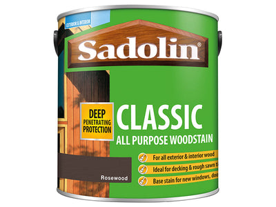 Sadolin Classic Wood Protection Rosewood 2.5 litre – – Now available at MTN Shop UK.