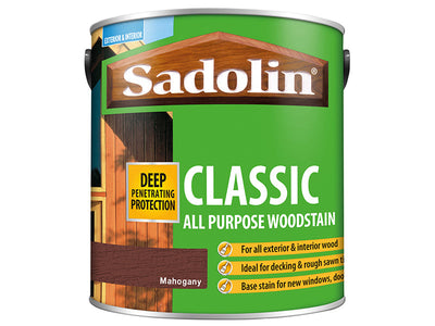 Sadolin Classic Wood Protection Mahogany 2.5 litre – – Now available at MTN Shop UK.