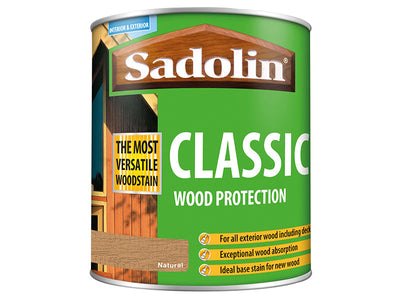 Sadolin Classic Wood Protection Natural 1 litre – – Now available at MTN Shop UK.