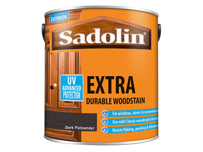 Sadolin Extra Durable Woodstain Dark Palisander 2.5 litre – – Now available at MTN Shop UK.