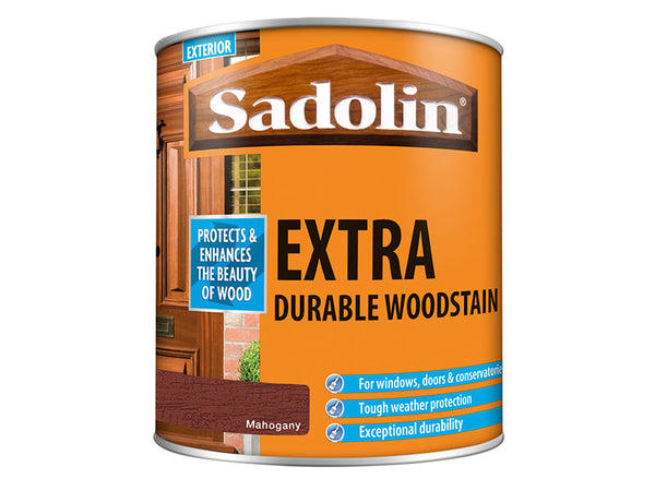 Sadolin Extra Durable Woodstain Mahogany 1 litre – – Now available at MTN Shop UK.