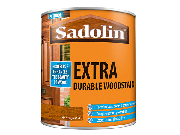 Sadolin Extra Durable Woodstain Heritage Oak 1 litre – – Now available at MTN Shop UK.