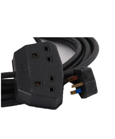 Stage Cable 13A 2way Extension Socket + Cable Plug 1.5mm - 10m Length – 13Amp to Powercon Mains Lead with Black 1.5mm PVC Cable & fitted with a 13Amp Cable Plug & a Powercon 20Amp Cable Socket Blue - 2 metre long – Now available at MTN Shop UK.