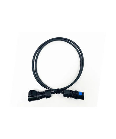 Stage Cable 16A Cable + 3pin Black Plug & Socket 2.5mm – 13Amp to Powercon Mains Lead with Black 1.5mm PVC Cable & fitted with a 13Amp Cable Plug & a Powercon 20Amp Cable Socket Blue - 2 metre long – Now available at MTN Shop UK.