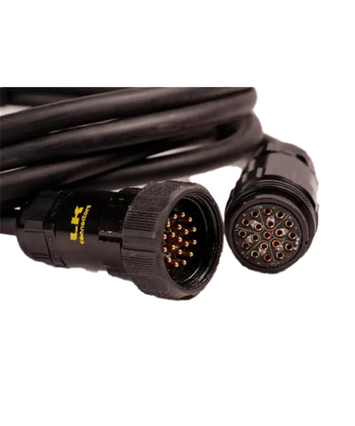 Stage Cable 19way Socapex 1.5mm Cable + Plug & Socket – 13Amp to Powercon Mains Lead with Black 1.5mm PVC Cable & fitted with a 13Amp Cable Plug & a Powercon 20Amp Cable Socket Blue - 2 metre long – Now available at MTN Shop UK.