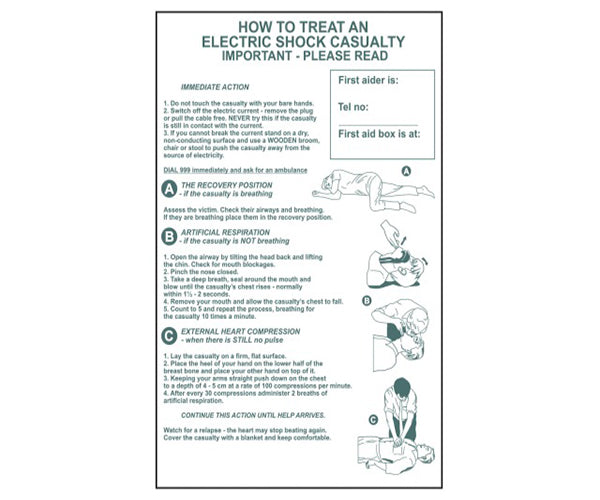 How To Treat An Electric Shock Casualty