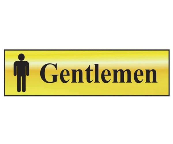 Gentlemen - Polished Brass Effect