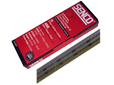 Senco Chisel Smooth Brad Nails Galvanised 15G x 44mm (Pack 4000) – – Now available at MTN Shop UK.