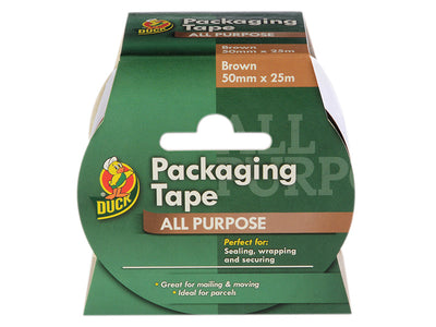 Shurtape Duck Tape® Packaging Tape 50mm x 25m Brown – – Now available at MTN Shop UK.