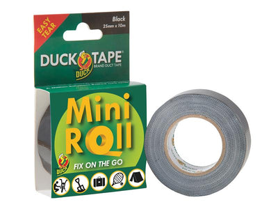 Shurtape Duck Tape® Mini Roll 25mm x 10m Black – – Now available at MTN Shop UK.