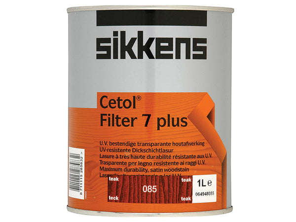 Sikkens Cetol Filter 7 Plus Translucent Woodstain Teak 1 litre – – Now available at MTN Shop UK.