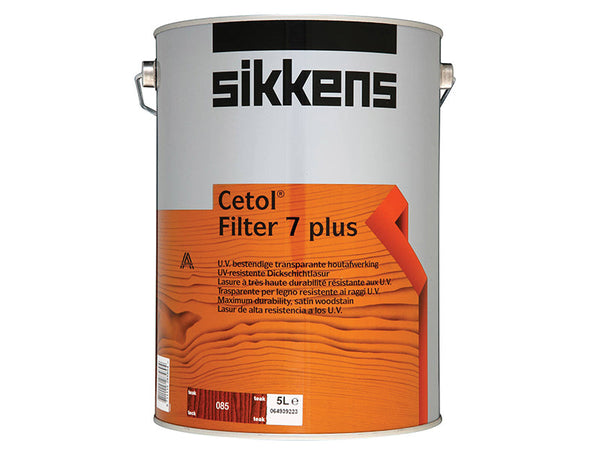 Sikkens Cetol Filter 7 Plus Translucent Woodstain Teak 5 litre – – Now available at MTN Shop UK.