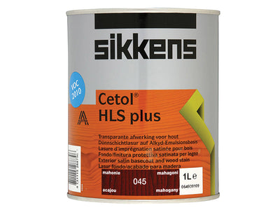 Sikkens Cetol HLS Plus Translucent Woodstain Mahogany 1 litre – – Now available at MTN Shop UK.