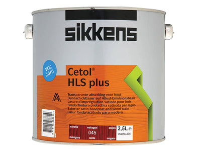 Sikkens Cetol HLS Plus Translucent Woodstain Mahogany 2.5 litre – – Now available at MTN Shop UK.