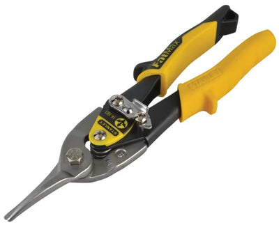 Yellow Aviation Snips & Holster Straight Cut