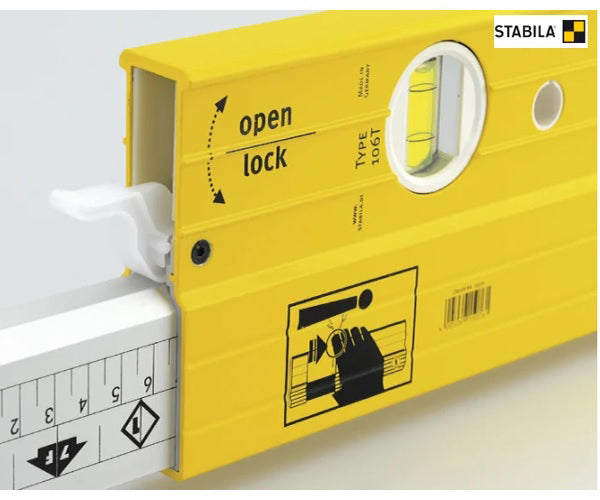 Extendable Spirit Level 3 Vial