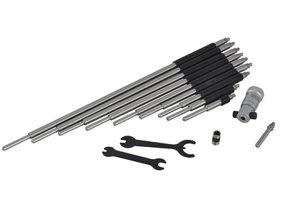 Starrett 124MBZ Inside Micrometer 50-300mm (10 Rod Set) – – Now available at MTN Shop UK.