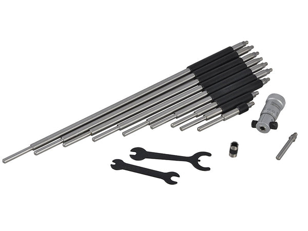 Starrett 124MBZ Inside Micrometer 50-300mm (10 Rod Set) – – Now available at MTN Shop UK.