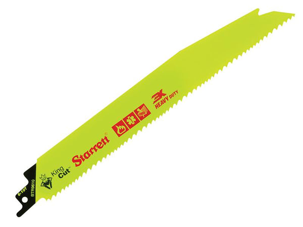 Starrett BTR9610-5 Bi-Metal King Cut™ Demolition Blade 228mm 6-10 TPI (Pack 5) – – Now available at MTN Shop UK.