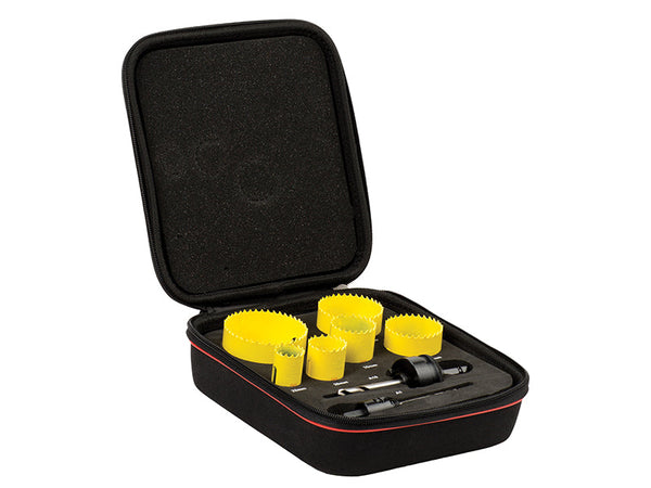 Starrett KFC06023 Fast Cut Bi-Metal General Purpose Holesaw Kit, 8 Piece – – Now available at MTN Shop UK.
