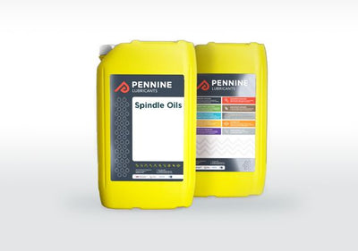 Pennine Spindle Oil VG5 – Spindle Oil VG5 is a range of high quality, low viscosity oils, particularly recommended for higher speed and tighter clearance applications. – Now available at MTN Shop UK.