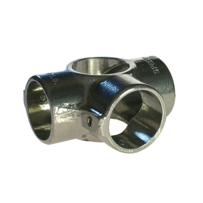 Key Clamp: Doughty Slimline Side Outlet Tee – Made of Magnesium Alloy. This 3-way slim pipe fitting used to join 3 tubes at 90° to each other. Ideal for creating handrails & guards. High Quality. Fast Delivery. – Now available at MTN Shop UK.