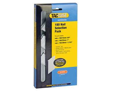 Tacwise 180 18 Gauge Nail Selection (Pack 4000) – – Now available at MTN Shop UK.