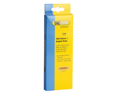 Tacwise 500 18 Gauge 50mm Angled Nails (Pack 1000) – – Now available at MTN Shop UK.