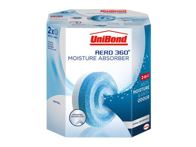UniBond Aero 360 Moisture Absorber Refills (Pack 2) – – Now available at MTN Shop UK.