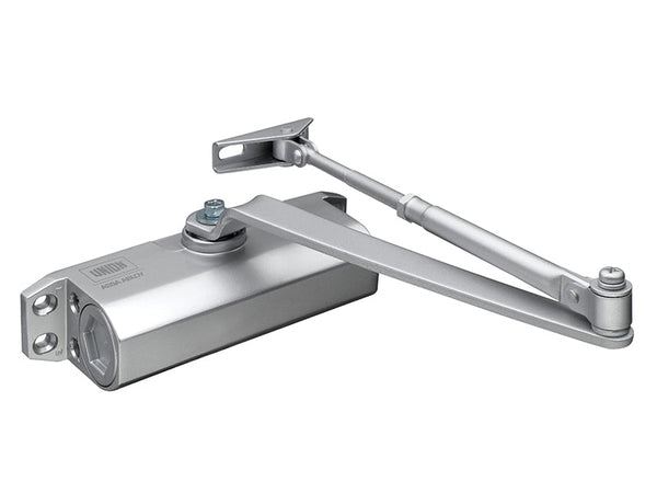 UNION CE3F Fixed Size 3 Rack & Pinion Door Closer Silver – – Now available at MTN Shop UK.