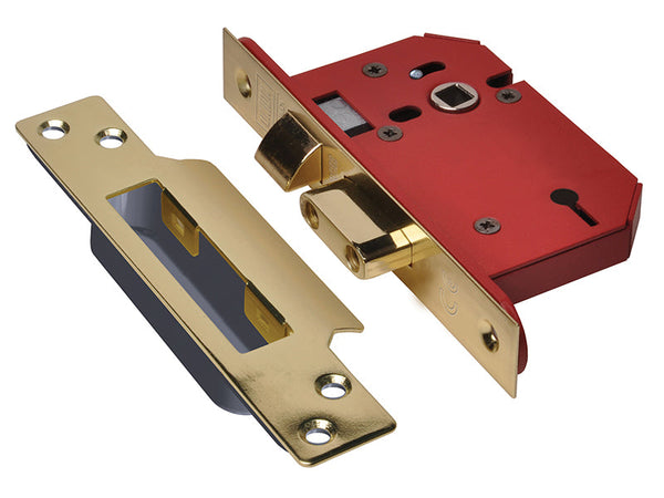UNION StrongBOLT 2203S 3 Lever Mortice Sashlock Polished Brass 81mm 3in Visi – – Now available at MTN Shop UK.