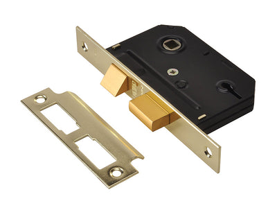 UNION ES-SL Essentials 3 Lever Mortice Sashlock Polished Brass 79mm 3in Visi – – Now available at MTN Shop UK.