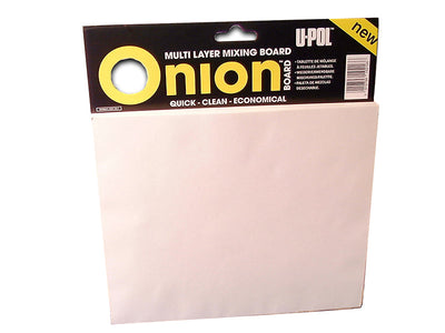 U-POL Onion Multi Layer Mixing Board 1 Pack (100 Sheets) – – Now available at MTN Shop UK.