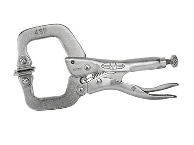 IRWIN Vise-Grip 4SP Locking C-Clamp Swivel Pad 100mm (4in) – – Now available at MTN Shop UK.