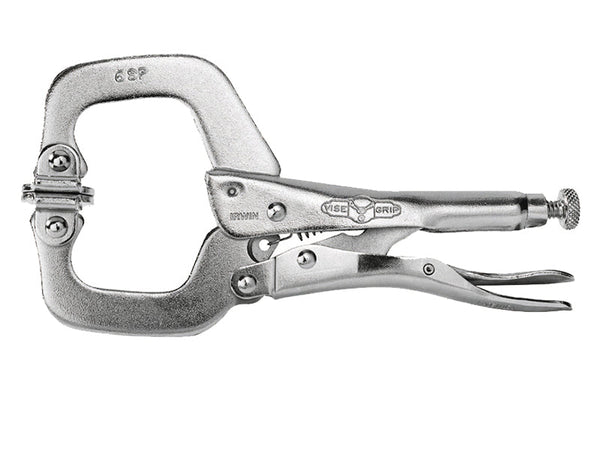 IRWIN Vise-Grip 6SP Locking C-Clamp Swivel Pad 150mm (6in) – – Now available at MTN Shop UK.
