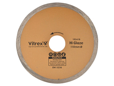 Vitrex Hi Glaze Diamond Blade 110mm – – Now available at MTN Shop UK.