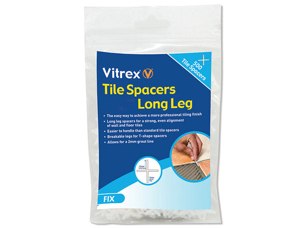 Vitrex Long Leg Spacer 5mm (Pack 500) – – Now available at MTN Shop UK.