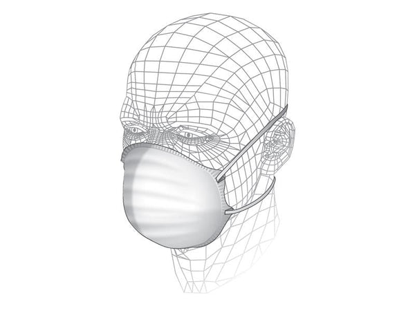 Vitrex Fold Flat Cup Respirator (3 Pack) – – Now available at MTN Shop UK.