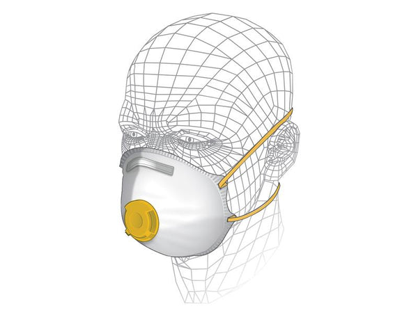 Vitrex Premium Valved Power Tool & MDF Respirator P2 – – Now available at MTN Shop UK.
