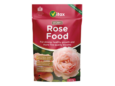 Vitax Organic Rose Food 0.9kg Pouch – – Now available at MTN Shop UK.