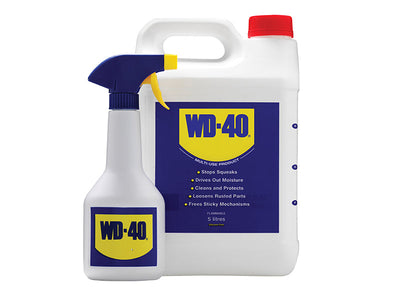 WD-40® WD‑40® Multi-Use Product & Spray Bottle 5 litre – – Now available at MTN Shop UK.